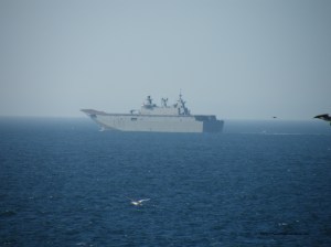 Pruebas de mar del LHD JUAN CARLOS I