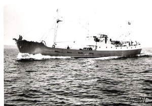 Pesquero "MONTROVE", pruebas de mar.